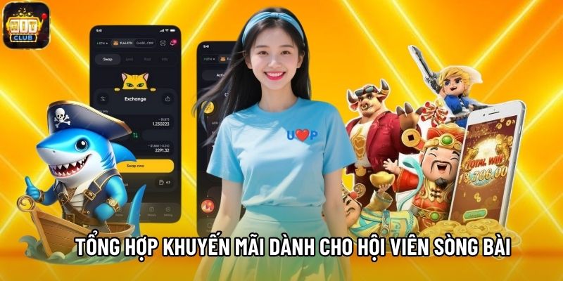 Tổng hợp khuyến mãi dành cho hội viên sòng bài